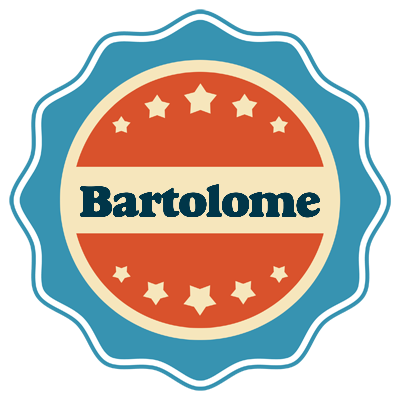 Bartolome labels logo