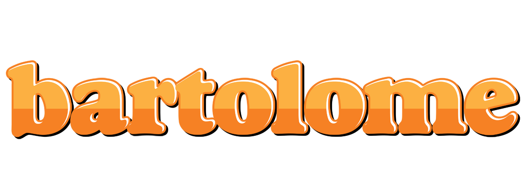 Bartolome orange logo