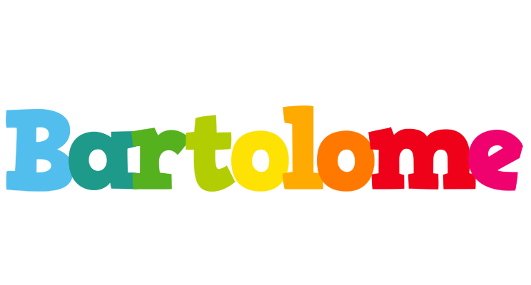 Bartolome rainbows logo