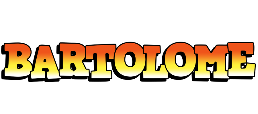 Bartolome sunset logo