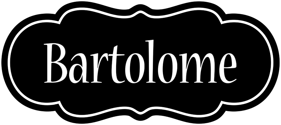 Bartolome welcome logo