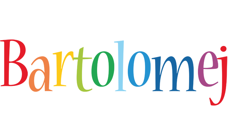 Bartolomej birthday logo