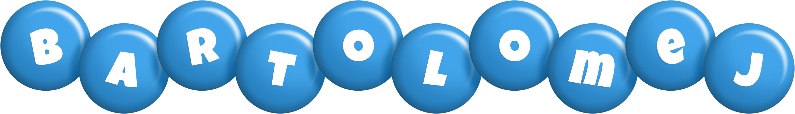 Bartolomej candy-blue logo