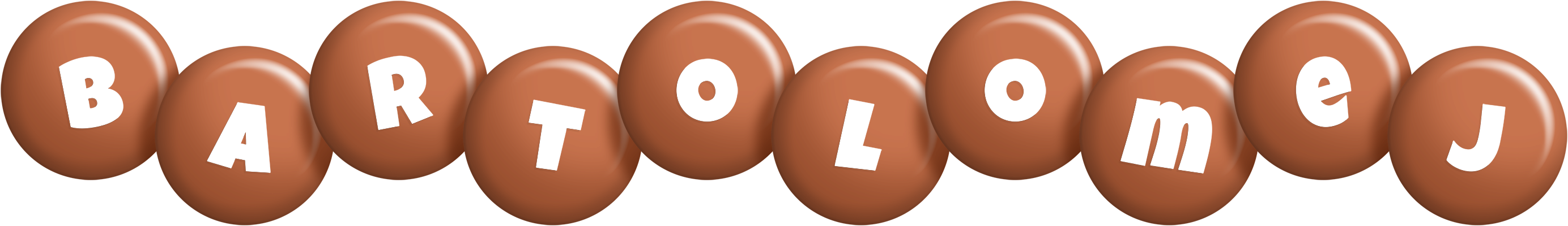 Bartolomej candy-brown logo