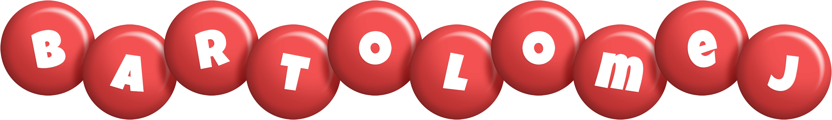Bartolomej candy-red logo