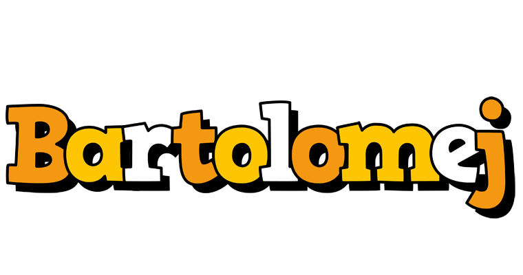 Bartolomej cartoon logo