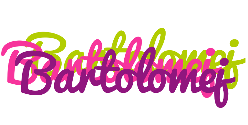 Bartolomej flowers logo
