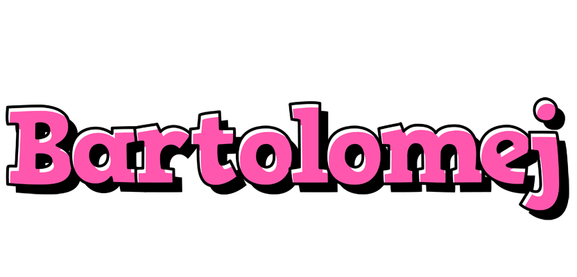 Bartolomej girlish logo