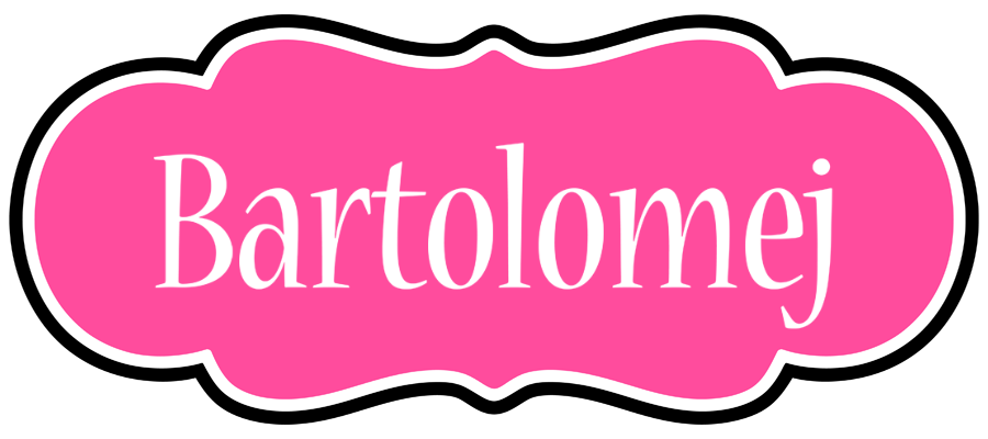 Bartolomej invitation logo