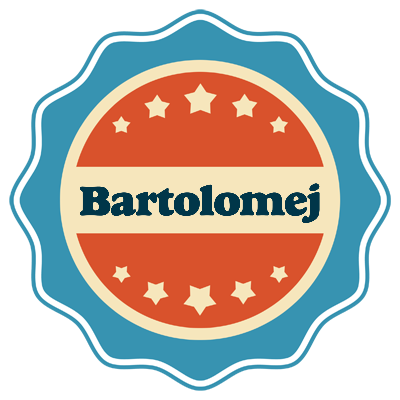 Bartolomej labels logo