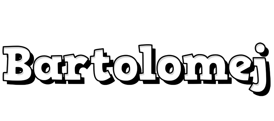 Bartolomej snowing logo