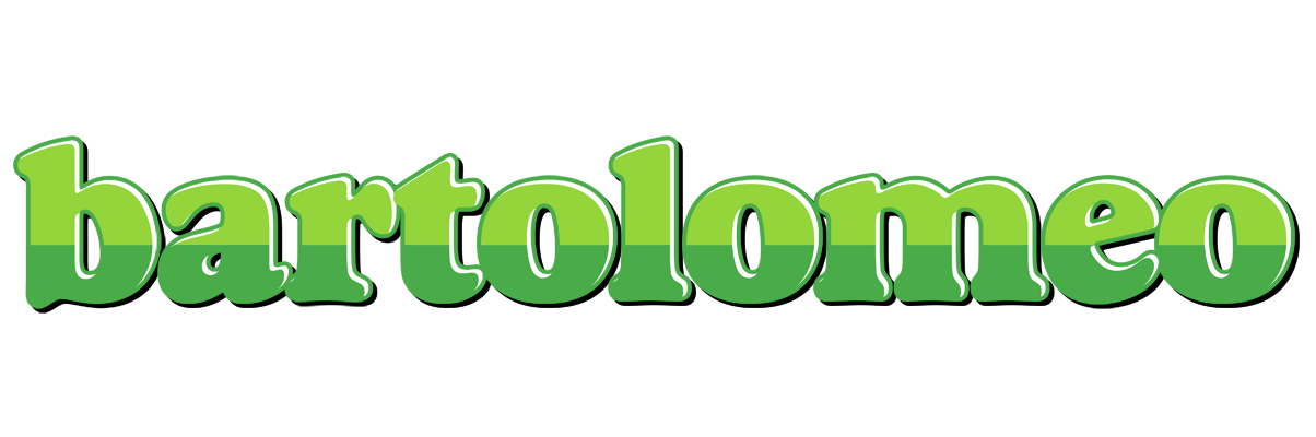 Bartolomeo apple logo