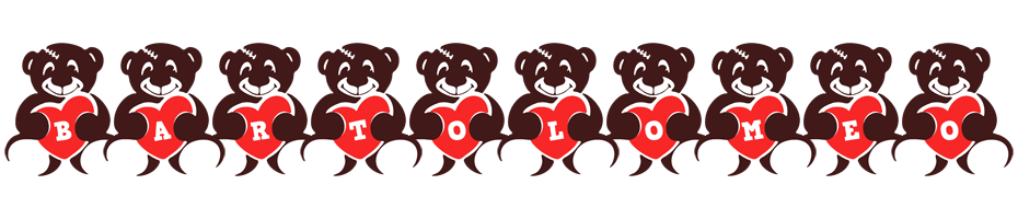 Bartolomeo bear logo