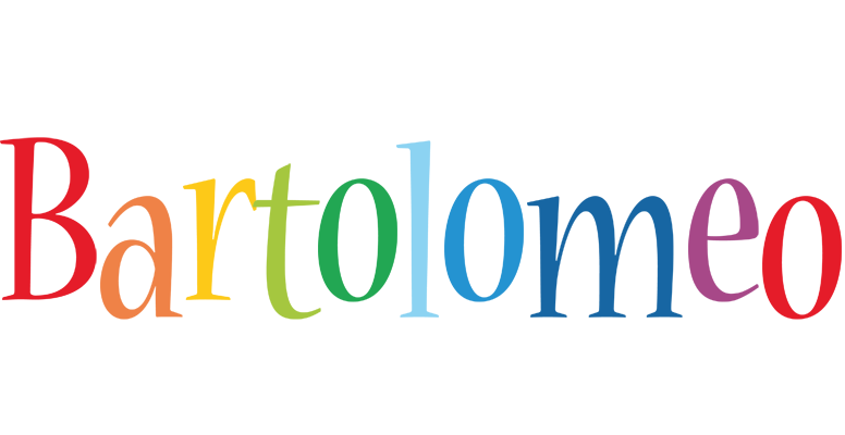 Bartolomeo birthday logo
