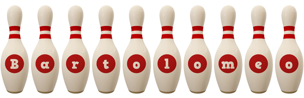 Bartolomeo bowling-pin logo