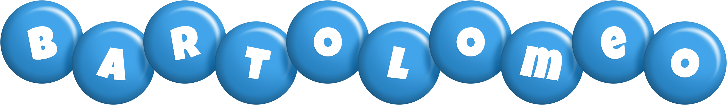 Bartolomeo candy-blue logo