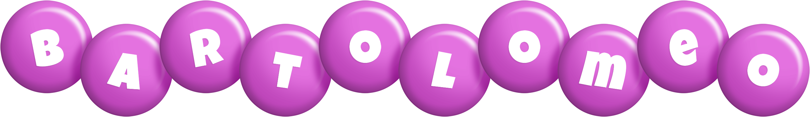 Bartolomeo candy-purple logo