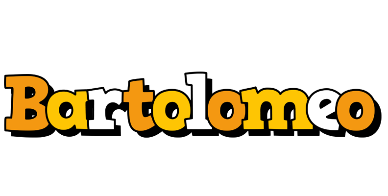 Bartolomeo cartoon logo
