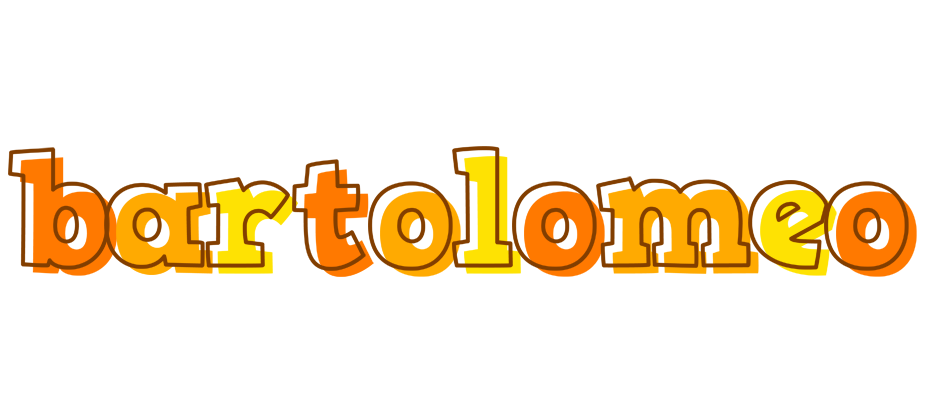 Bartolomeo desert logo