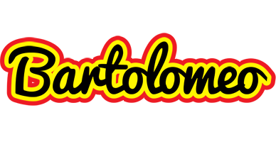 Bartolomeo flaming logo