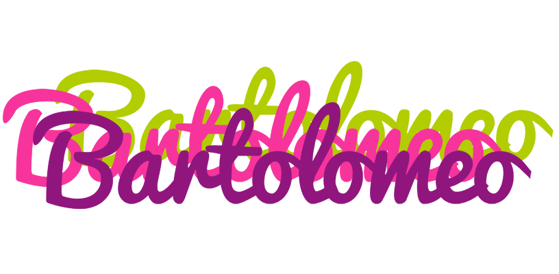 Bartolomeo flowers logo