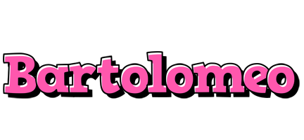 Bartolomeo girlish logo