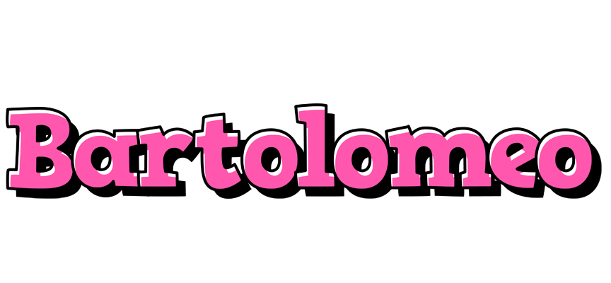 Bartolomeo girlish logo