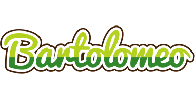 Bartolomeo golfing logo