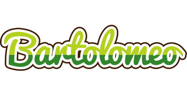 Bartolomeo golfing logo