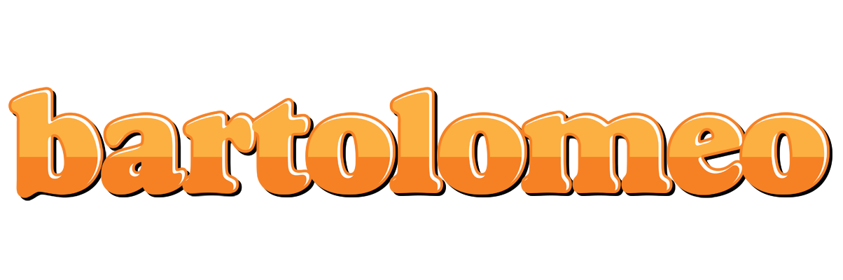 Bartolomeo orange logo