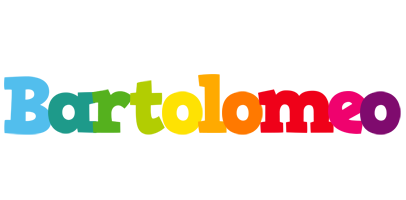 Bartolomeo rainbows logo