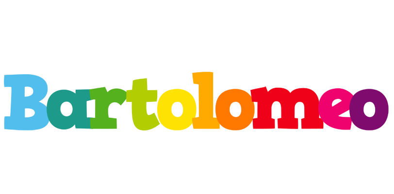 Bartolomeo rainbows logo
