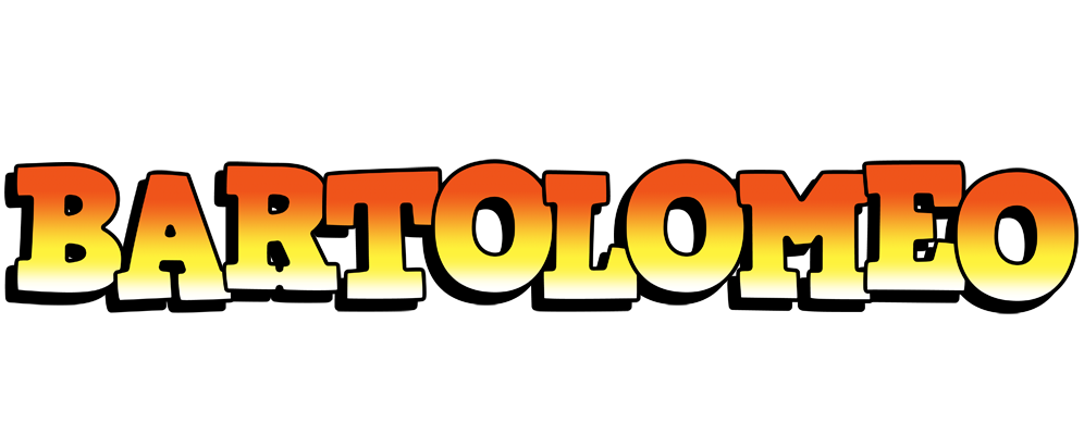 Bartolomeo sunset logo