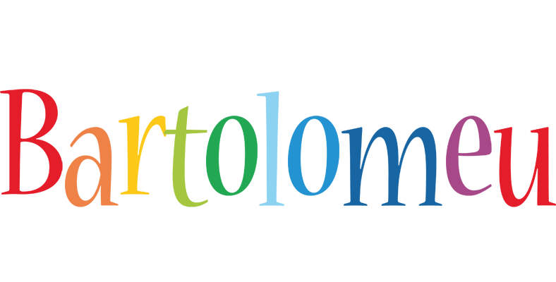 Bartolomeu birthday logo