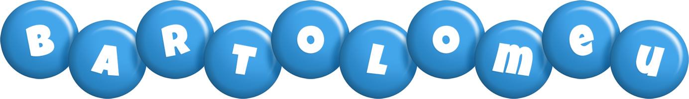 Bartolomeu candy-blue logo