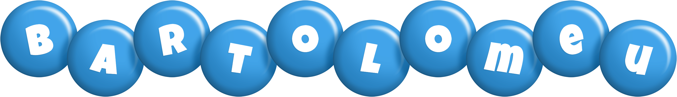 Bartolomeu candy-blue logo