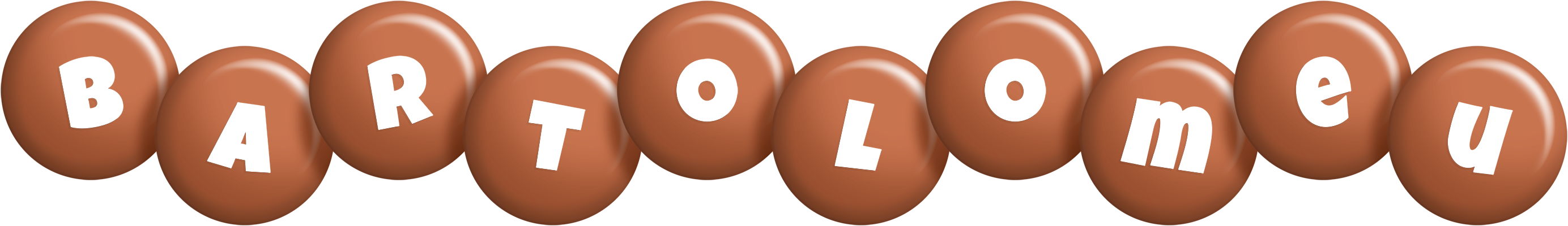 Bartolomeu candy-brown logo