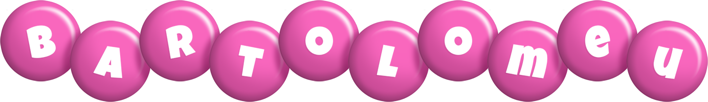 Bartolomeu candy-pink logo