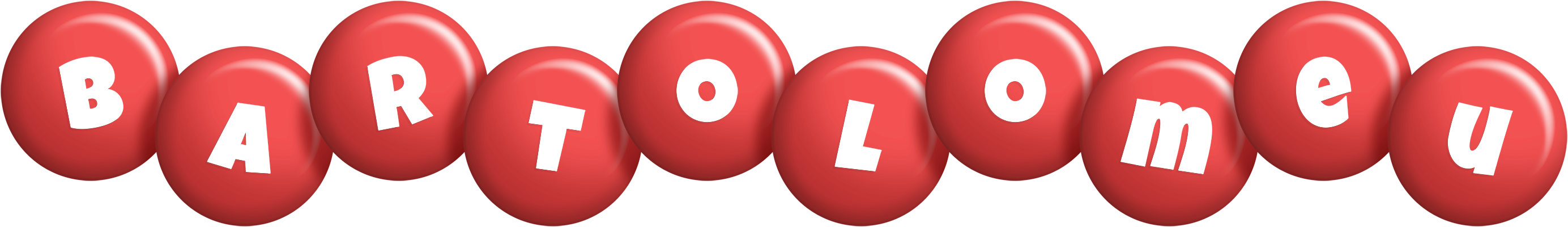 Bartolomeu candy-red logo