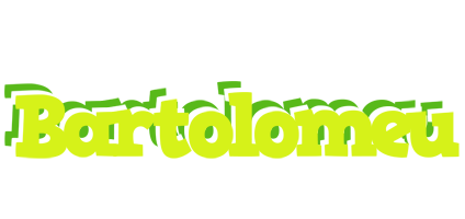 Bartolomeu citrus logo