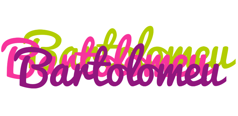 Bartolomeu flowers logo