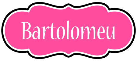 Bartolomeu invitation logo