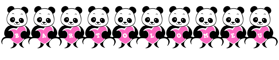 Bartolomeu love-panda logo