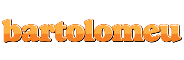 Bartolomeu orange logo