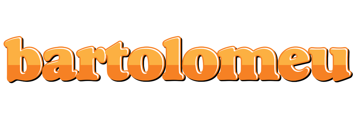 Bartolomeu orange logo