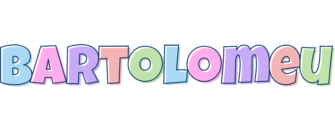 Bartolomeu pastel logo