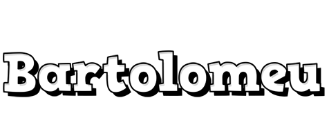 Bartolomeu snowing logo