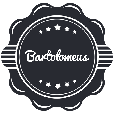 Bartolomeus badge logo