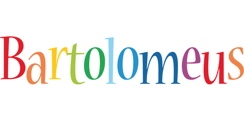 Bartolomeus birthday logo