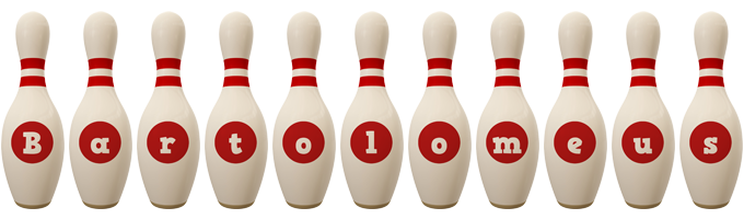 Bartolomeus bowling-pin logo